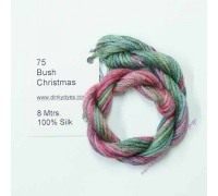 Шёлковое мулине Dinky-Dyes S-075 Bush Christmas